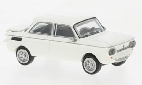 NSU TTS, weiss, 1966, 1:87, Brekina