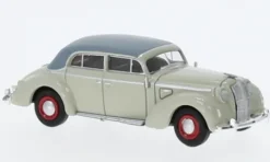 Opel Admiral, hellgrau/grau, 1938, 1:87, Brekina