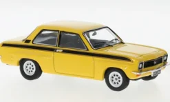 Opel Ascona A Tuning, dunkelgelb/schwarz, 1973, 1:43, IXO
