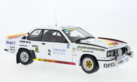Opel Ascona B 400, Rallye WM, Rally Costa Brava, 1982, Conrero Squadra Corse, #2, A.Fassina/R.Dalpozzo, 1:18, Sun Star