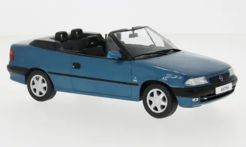 Opel Astra F Cabrio, blau, 1994, 1:24, WhiteBox