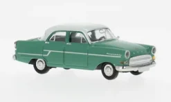 Opel Kapitän, grün, 1956, 1:87, Brekina