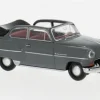 Opel Olympia Cabrio, dunkelgrau, 1954, 1:87, Brekina