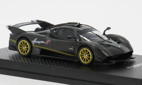 Pagani Huayra R, schwarz/carbon, 1:64, Tarmac Works