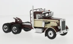 Peterbilt 281, dunkelbraun/beige, 1955, 1:43, IXO