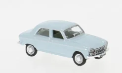 Peugeot 204, hellblau, 1967, 1:87, Norev