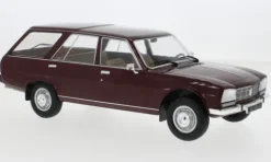 Peugeot 504 Break, dunkelrot, 1976, 1:18, MCG