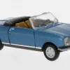 Peugeot 204 Cabriolet, blau, 1967, 1:87, Brekina