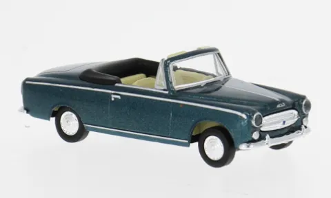 Peugeot 403 Cabriolet, grün, 1956, 1:87, Brekina