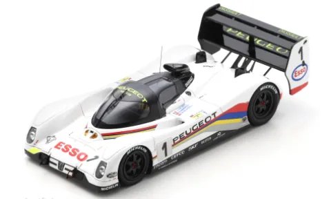 Peugeot 905 Evo 1B, 24h Le Mans, 1992, Peugeot Talbot Sport, #1, M.Blundell/Y.Dalmas, 1:43, Spark