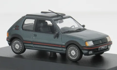 Peugeot 205 GTI 1.9, dunkelgrün, 1990, 1:43, Norev