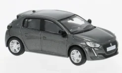 Peugeot 208 II, dunkelgrau, 2019, 1:87, PCX87