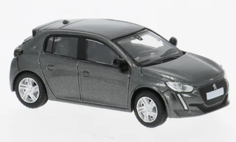 Peugeot 208 II, dunkelgrau, 2019, 1:87, PCX87