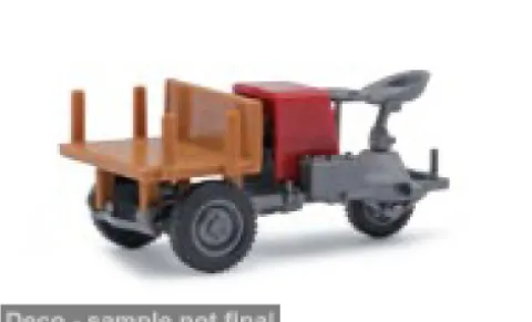 Picco Dreikantfeile, rot/braun, 1956, 1:87, Mehlhose