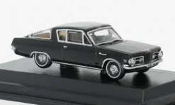 Plymouth Barracuda, schwarz/gold, 1965, 1:87, Oxford