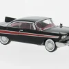 Plymouth Fury, schwarz/rot, 1958, 1:87, Brekina
