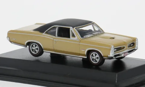 Pontiac GTO, beige/schwarz, 1966, 1:87, Oxford