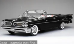 Pontiac Bonneville Convertible, schwarz, 1959, 1:18, Sun Star
