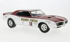 Pontiac Firebird First Ram Air II, weiss/rot, 1968, 1:18, ACME