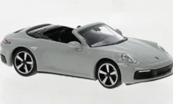 Porsche 911 (992) Carrera 4S Cabriolet, grau, 2019, 1:87, Minichamps