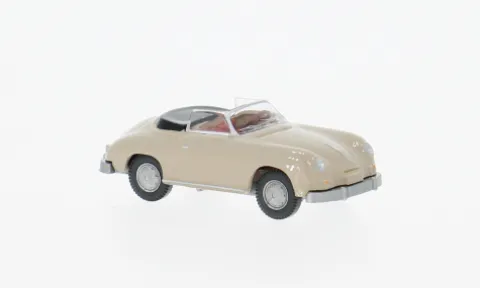 Porsche 356, beige, 1955, 1:87, Wiking