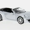 Porsche 911 Cabriolet, silber, 2012, 1:87, Minichamps