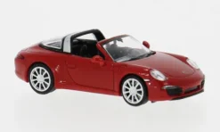 Porsche 911 Targa, rot, 2014, 1:87, Minichamps