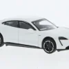 Porsche Taycan Turbo S, weiss, 2019, 1:87, Minichamps