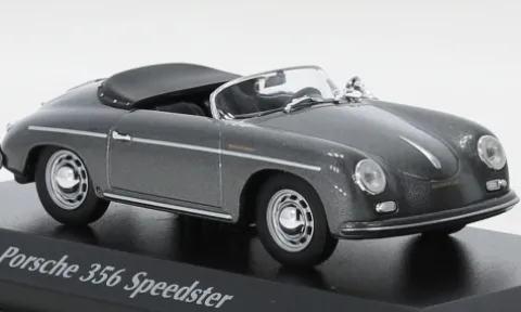 Porsche 356 A Speedster, grau, 1956, 1:43, Maxichamps