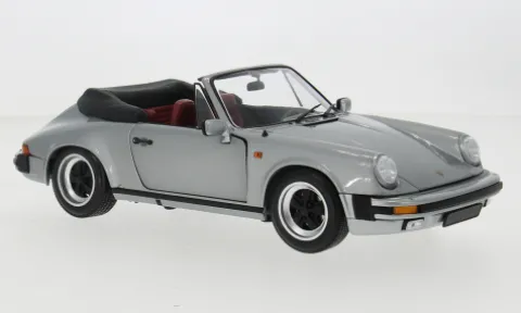 Porsche 911 Carrera 3.2 Cabriolet, grau, 1983, 1:18, Minichamps