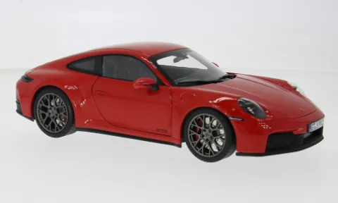 Porsche 911 Carrera 4 GTS, rot, 2025, 1:18, Norev