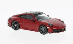 Porsche 911 (992.2) Carrera, rot/schwarz, 2025, 1:64, Minichamps