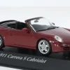 Porsche 911 (997) Carrera S Cabriolet, rot, 2005, 1:43, Maxichamps