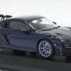 Porsche Cayman GT4 RS, dunkelblau, 2021, 1:43, Minichamps