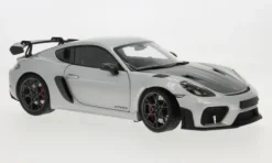 Porsche Cayman GT4 RS, silber, 2024, 1:18, Minichamps