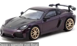 Porsche Cayman GT4RS, violett, 1:64, Tarmac Works