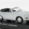 Porsche 356C Cabriolet, silber, 1965, 1:43, Maxichamps