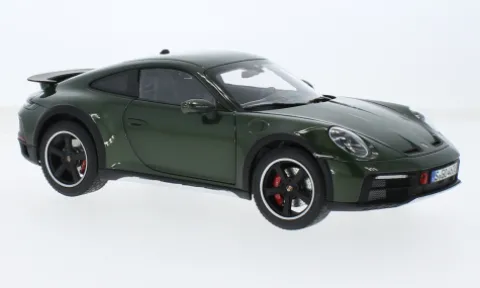 Porsche 911 (992) Dakar, dunkelgrün, 2022, 1:18, Norev