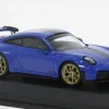 Porsche 911 (992.2) GT3, blau, 2025, 1:64, Minichamps