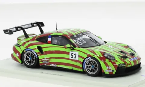 Porsche 911 (991) GT3 Cup, Porsche Carrera Cup France, Barcelona, 2021, Spark Motorsport, #53, A.Mathieu, 1:43, Spark