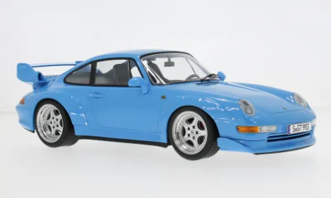 Porsche 911 (993) GT2, hellblau, 1996, 1:18, KK Scale