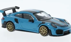 Porsche 911 GT2 RS, blau/schwarz, 1:43, Bburago