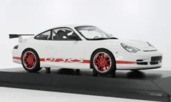 Porsche 911 GT3 RS, weiss/rot, 2002, 1:18, Minichamps