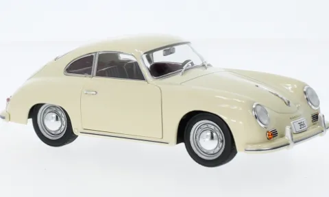 Porsche 356, hellbeige, 1959, 1:24, WhiteBox