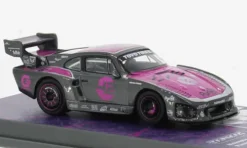 Porsche 935 K3V, dunkelgrau/Dekor, 1:64, Tarmac Works