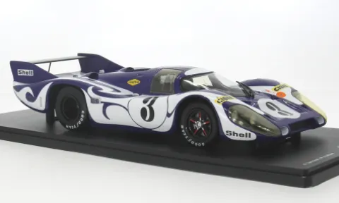 Porsche 917 Long Tail, 24h Le Mans, 1970, Martini Racing Team, #3, L. Larrousse/W.Kauhsen, 1:18, Werk83
