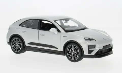 Porsche Macan Turbo, silber, 2024, 1:24, Bburago