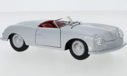 Porsche 356 Nr.1, silber, 1:24, Welly