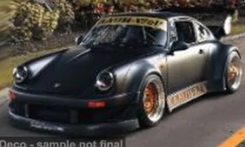 Porsche 911 RWB Body Kit, schwarz, 1:43, Solido