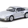 Porsche 959, silber, 1989, 1:64, Tarmac Works